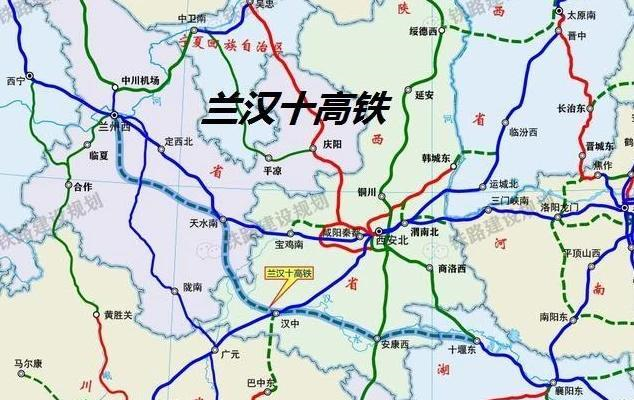 从兰州出发途径6市,沿线这些城市有福了|高铁|兰州|线路_新浪新闻