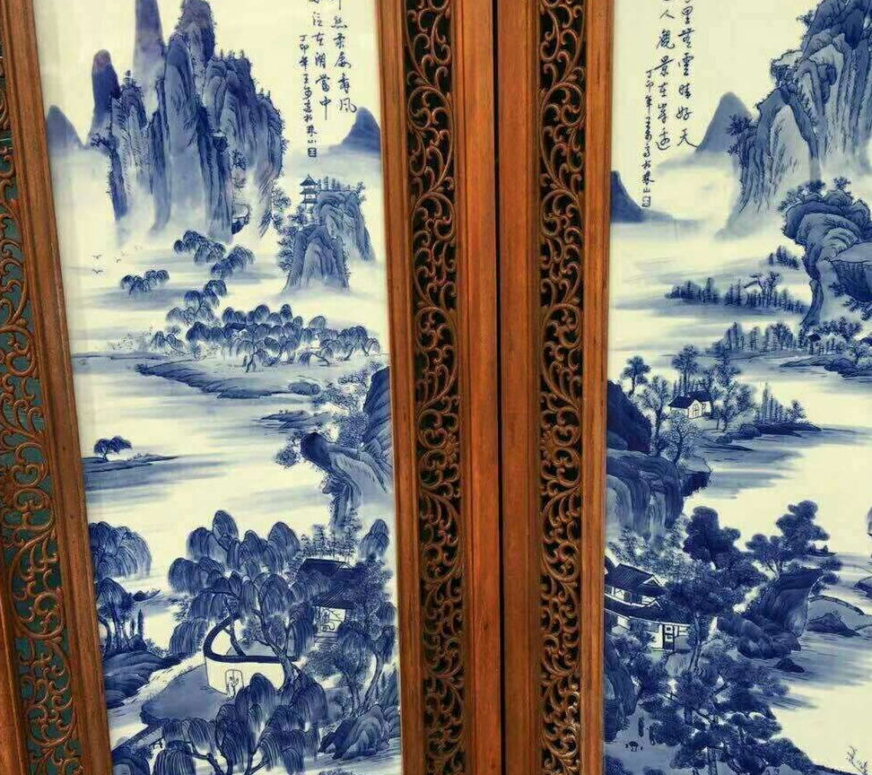 中华传统之屏风欣赏，古典中式屏风之美韵，中国式的空间之美！