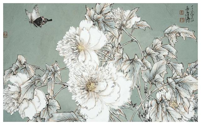 花鸟画李云涛画里有清净