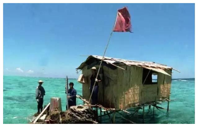 南海明珠永暑礁新老照片对比面积已超110个尼米兹航母