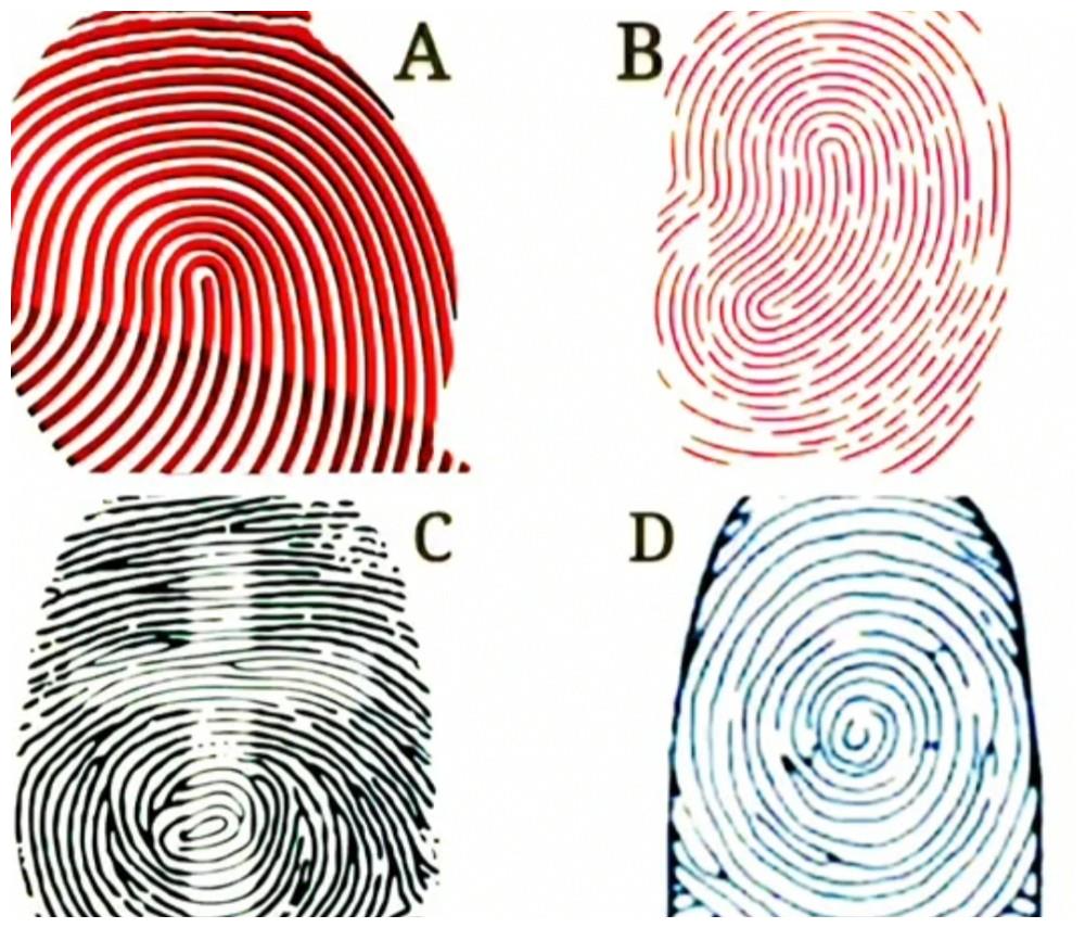 心理测试:你的拇指指纹是哪种类型,测你的性格和运势!