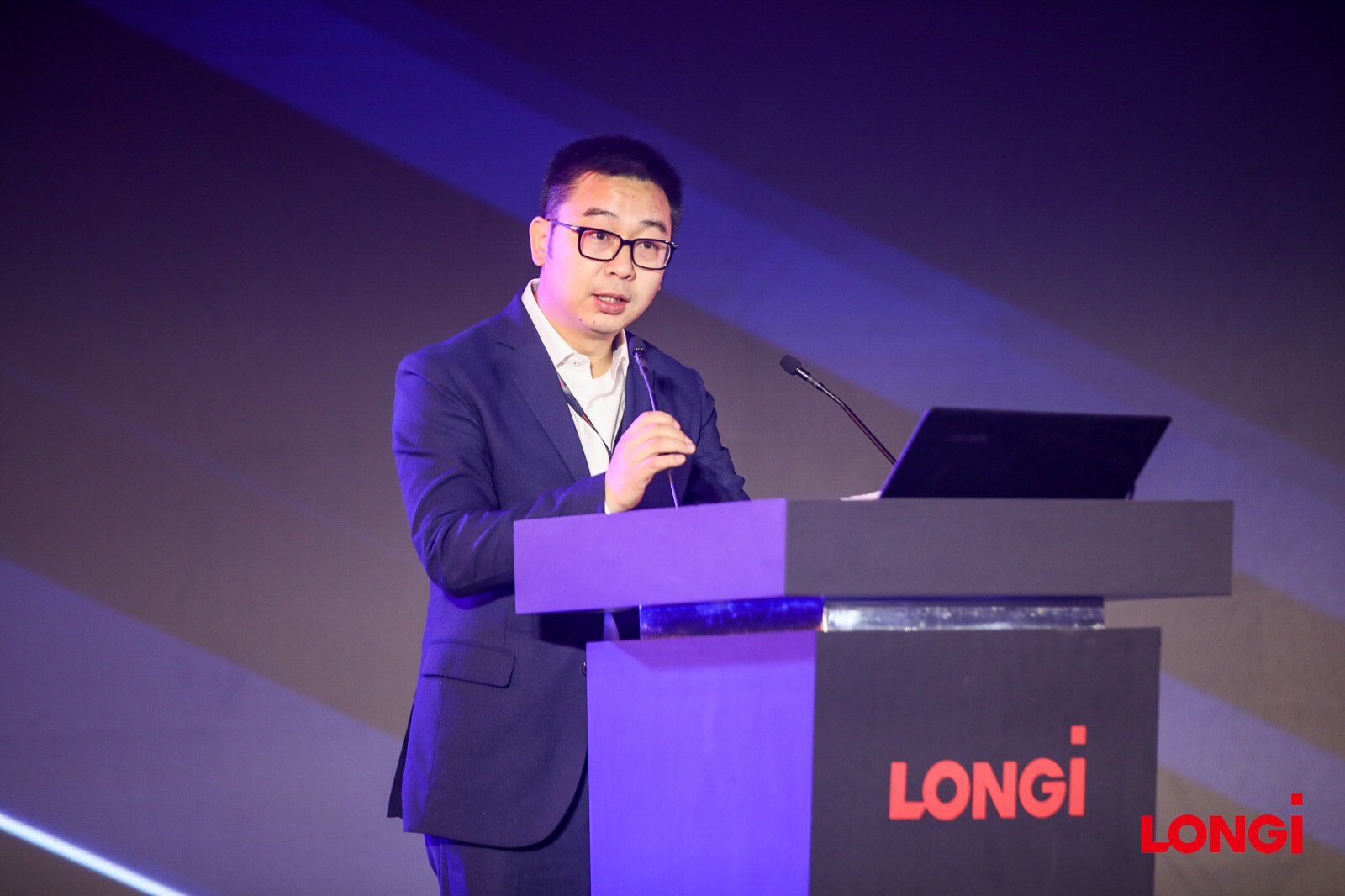 隆基乐叶副总裁吕俊博士,隆基乐叶副总裁姜文杰,隆基乐叶分布式战略