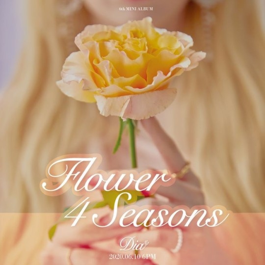 DIA第6张迷你专辑《Flower 4 seasons》6月10日回归! 发布预告图