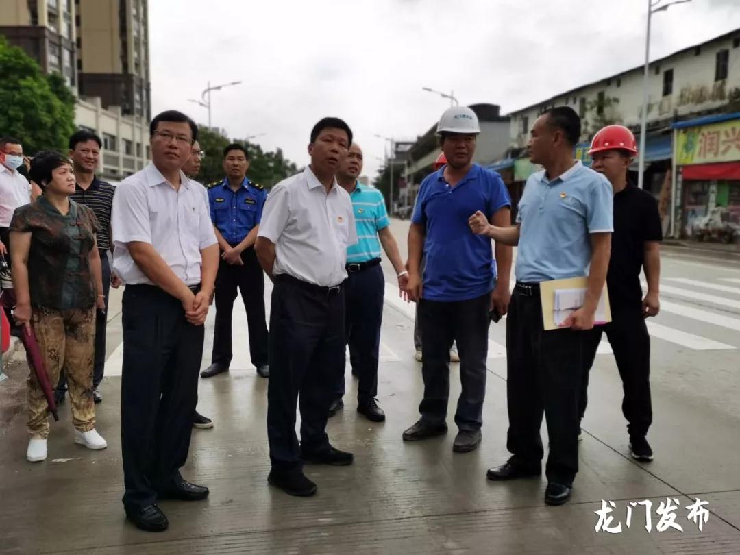 龙门县领导带队督导环境卫生大整治工作|龙门县|陈伟良|督导_新浪新闻