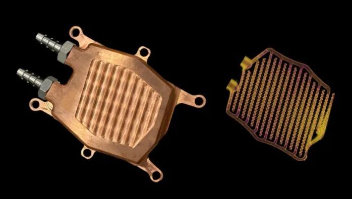 堆叠锻造3D打印铝/铜一体散热器，比激光打印更快、成本更低