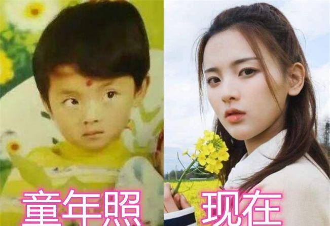 火箭少女小时候啥样孟美岐可爱看到杨超越同款童年照