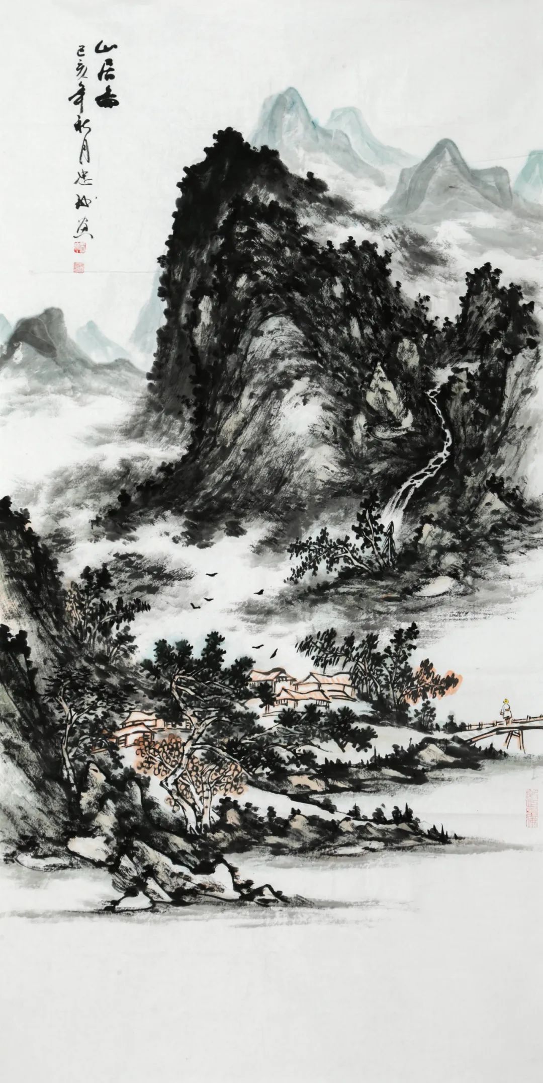 陈忠洲精品山水《山居图》