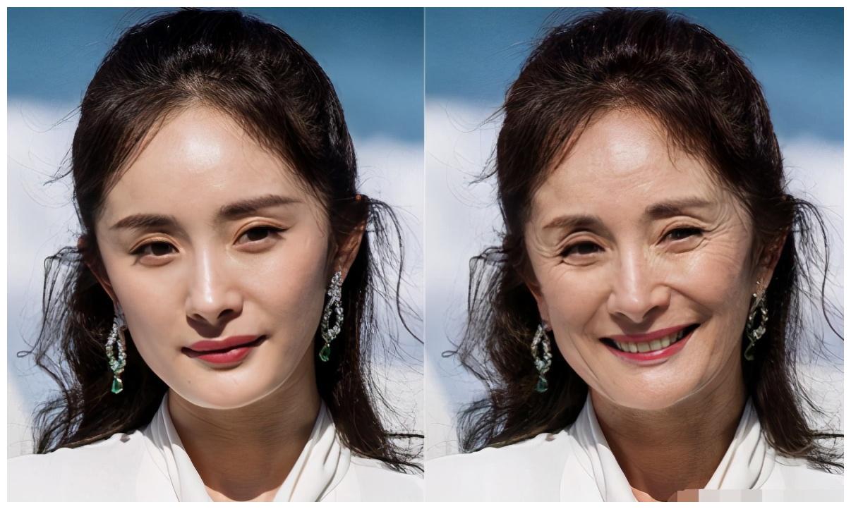 女星变老后,杨幂认不出,唐嫣刘诗诗变慈祥,看到江疏影,心动了