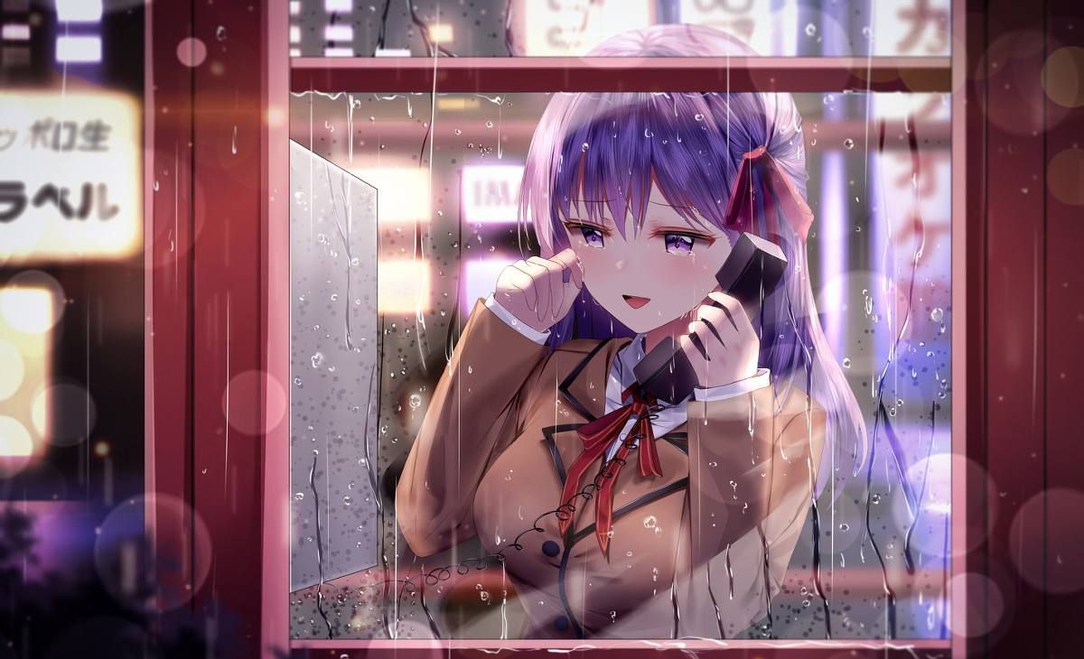 fate美图搬运:凄美樱花——间桐樱