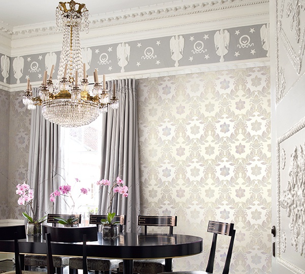 晶宫墙布家中墙布莫乱贴精致美感才是真