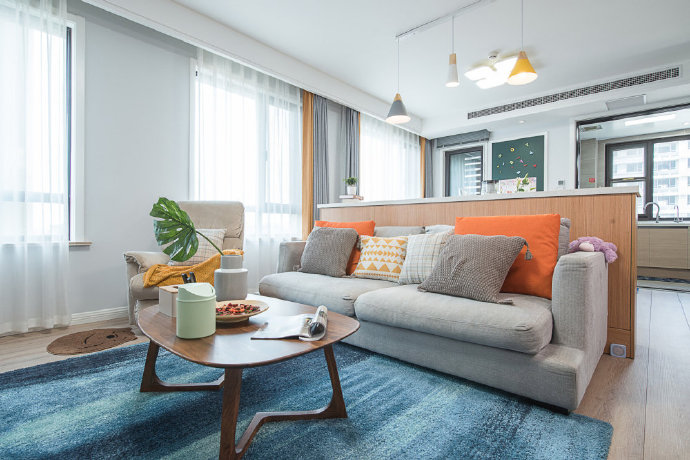 温馨北欧风格之家要的就是这种清新自然的舒适感