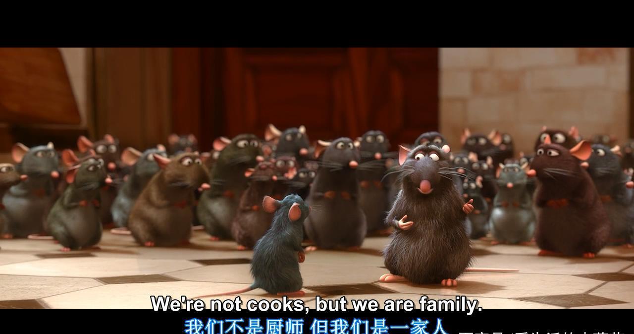 一只有厨师梦想的小老鼠remy《料理鼠王》