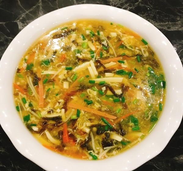 传统酸辣汤经典做法酸辣开胃