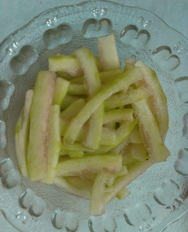 记忆中的腌西瓜皮