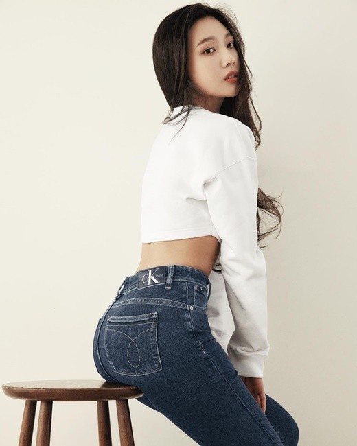 韩国女团red velvet成员joy社交网站发照秀身材|社交网站|女团|身材