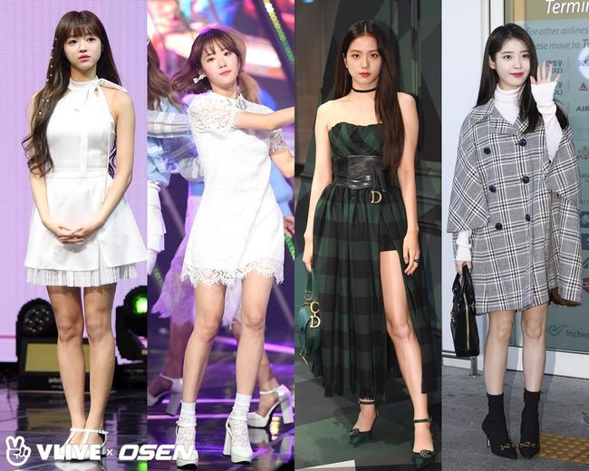 韩国四大女偶像身材比例虽矮却很完美