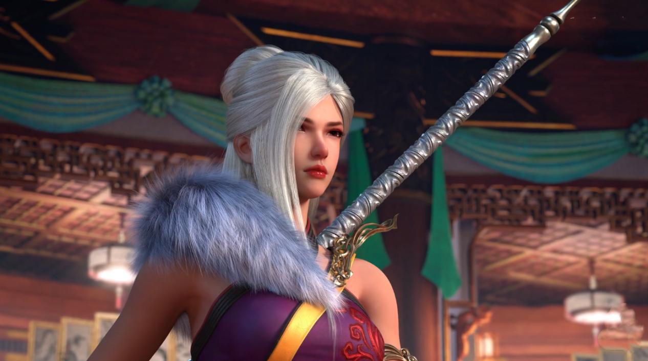 元龙大秀人物建模多个女角色同时出现个个身材和颜值不俗