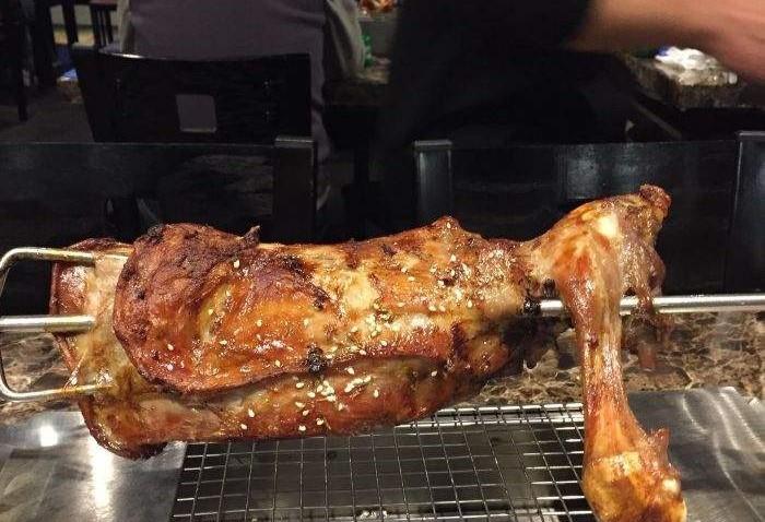 烤箱烤鸵鸟肉图片