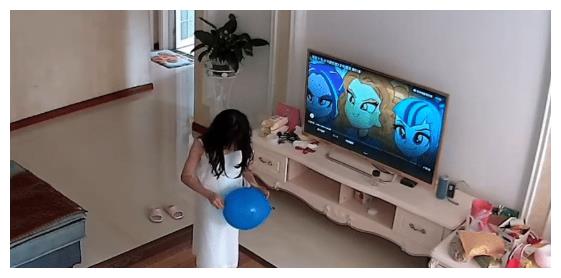 女孩暑假在家偷看电视，被妈妈隔空制止后，拿气球堵住摄像头休闲区蓝鸢梦想 - Www.slyday.coM