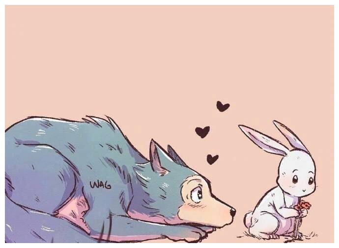 兔子和狼的爱情故事图片