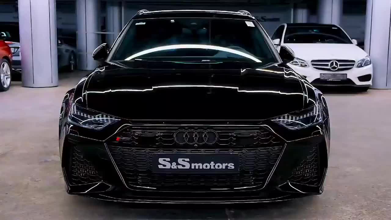 欣赏黑武士风格的奥迪rs6