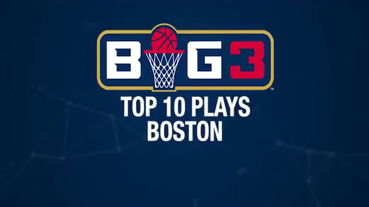 篮球世界:big3联赛十佳球时刻,大鸟安德森篮下疯狂表现!