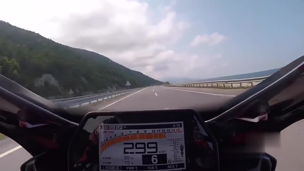 摩托机车:跑到299kmh还被超车,这车太狂了!