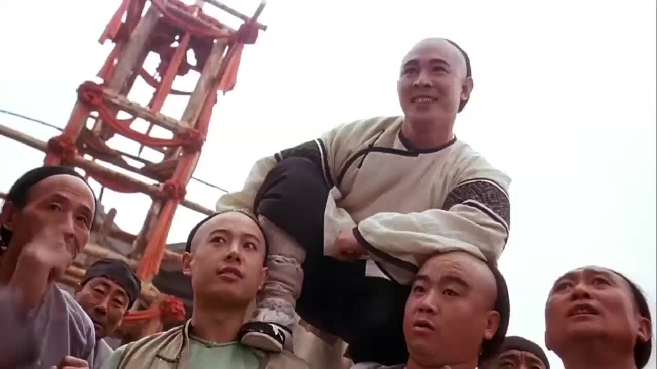 方世玉和李小环比武招亲人头桩大战简直不要太精彩