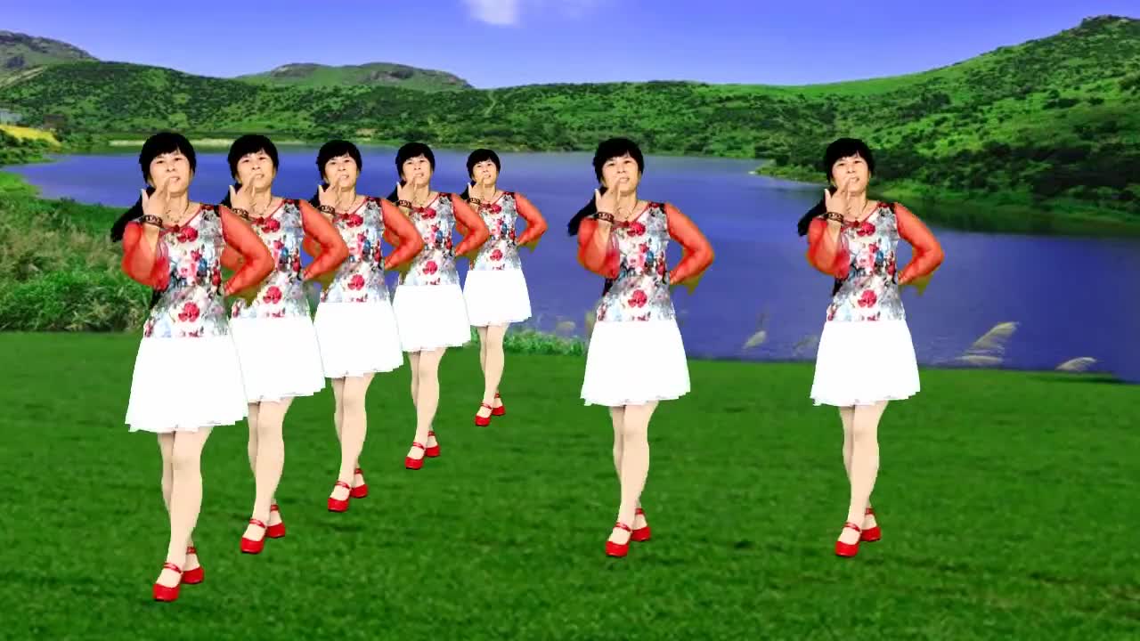 广场舞《北江美》旋律优美醉人,好听又好看