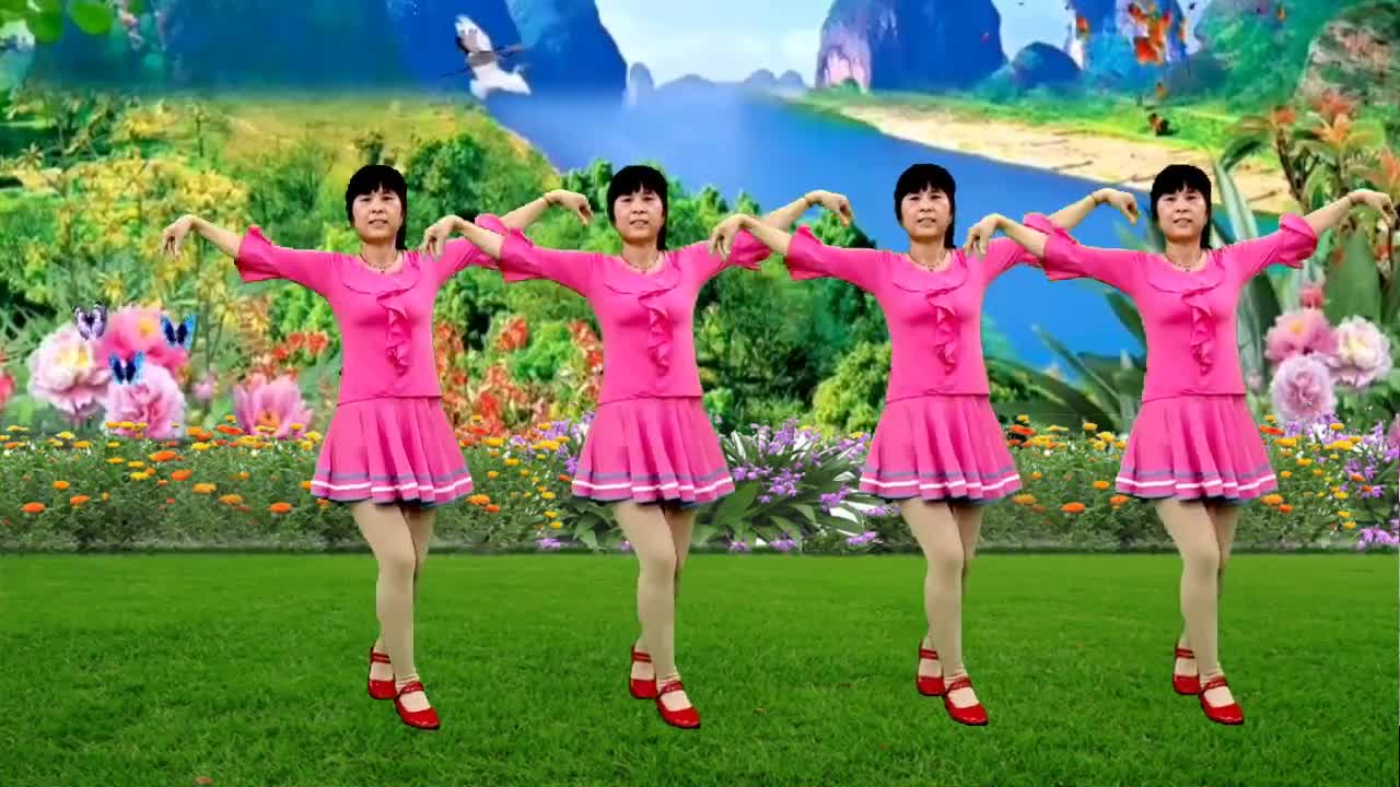 广场舞《酒醉的蝴蝶》旋律优美醉人,好听又好看附分解