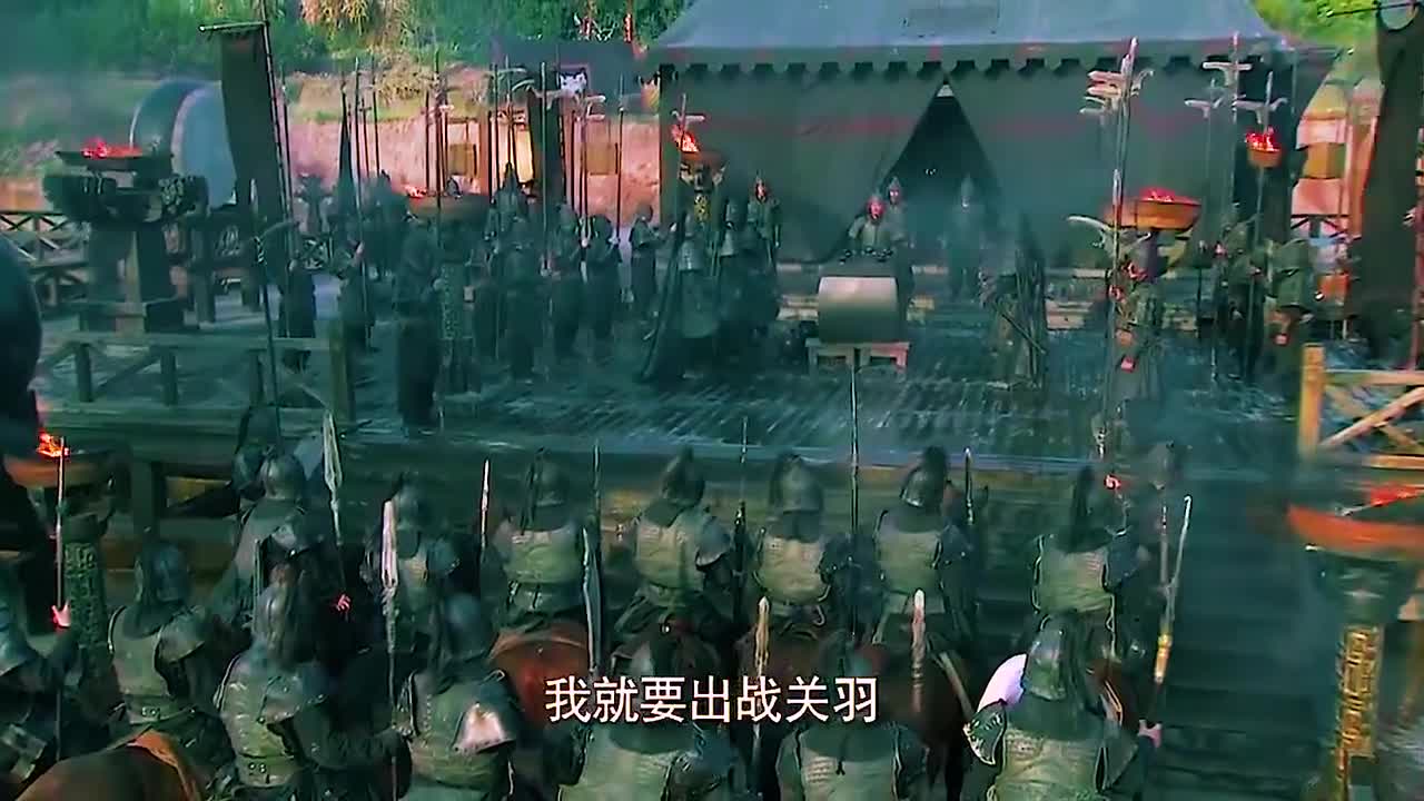 庞德抬棺战关羽关羽终于遇到了强悍对手,被大将庞德刺于马下