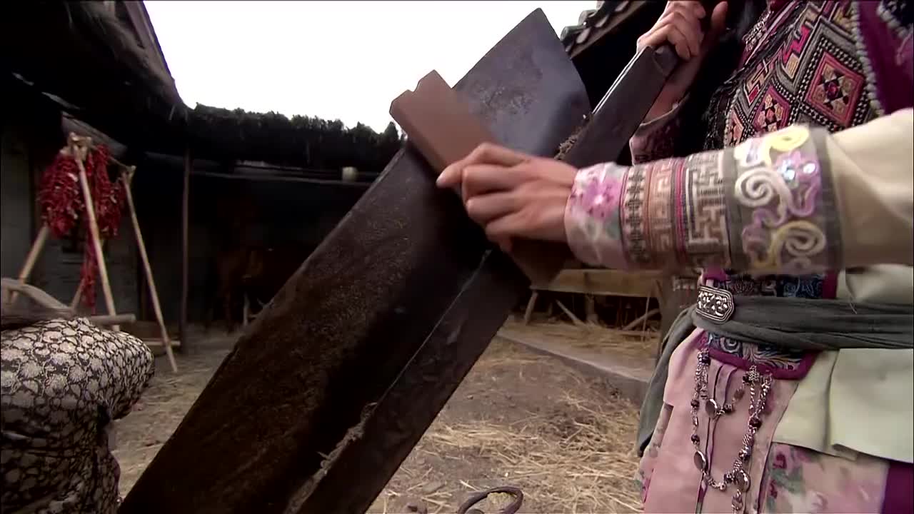 盛秋月被年掌柜逼疯了,今天她就用这铡刀,铡了年掌柜!