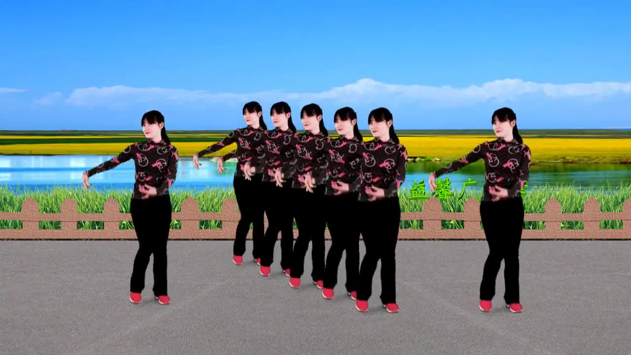 广场舞《南泥湾》经典老歌伴美舞,简单欢乐十六步,送给你