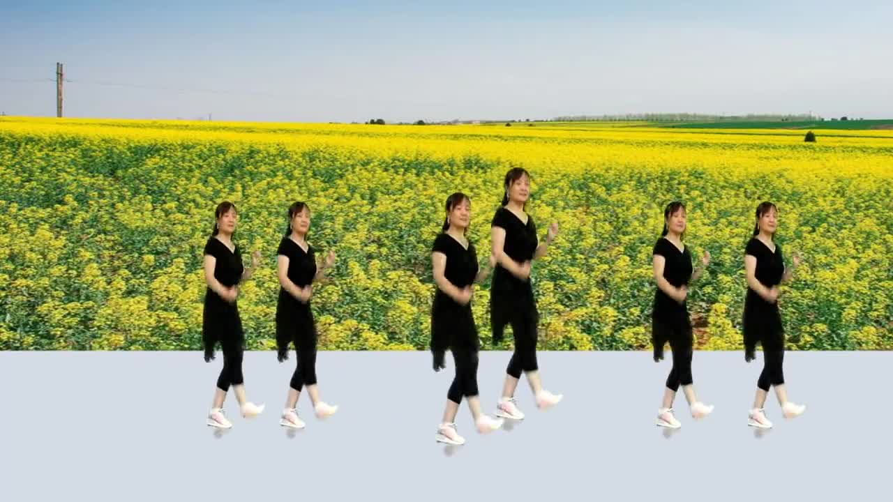 弹跳鬼步舞《多情的雨夜更想你》32步,动感欢快飘逸步伐很帅气