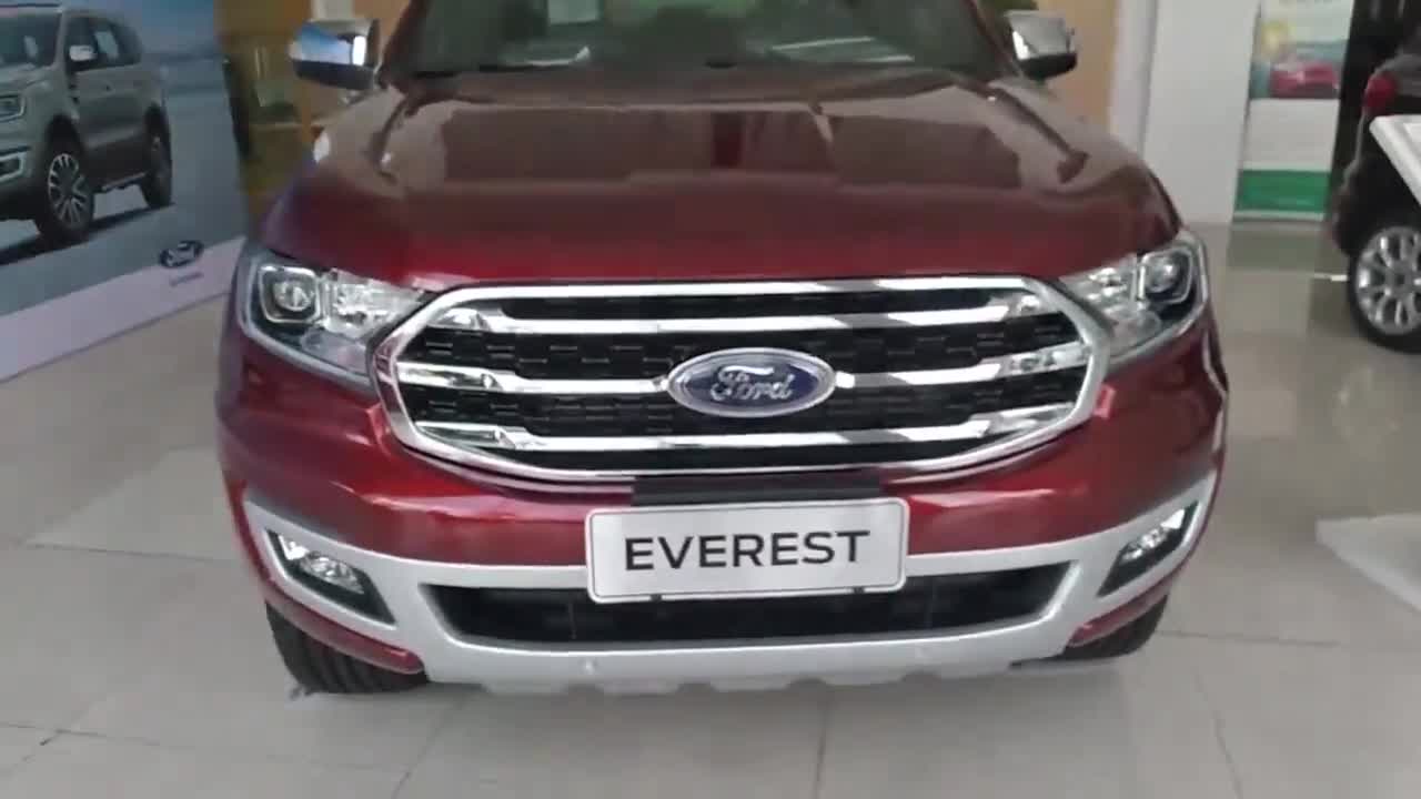 2021款福特撼路者终于到货,外观和配置真不赖,我放弃了帕杰罗