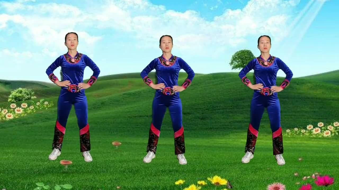 一看就会动感减肥健身操广场舞,每天半小时快速燃烧脂肪瘦全身