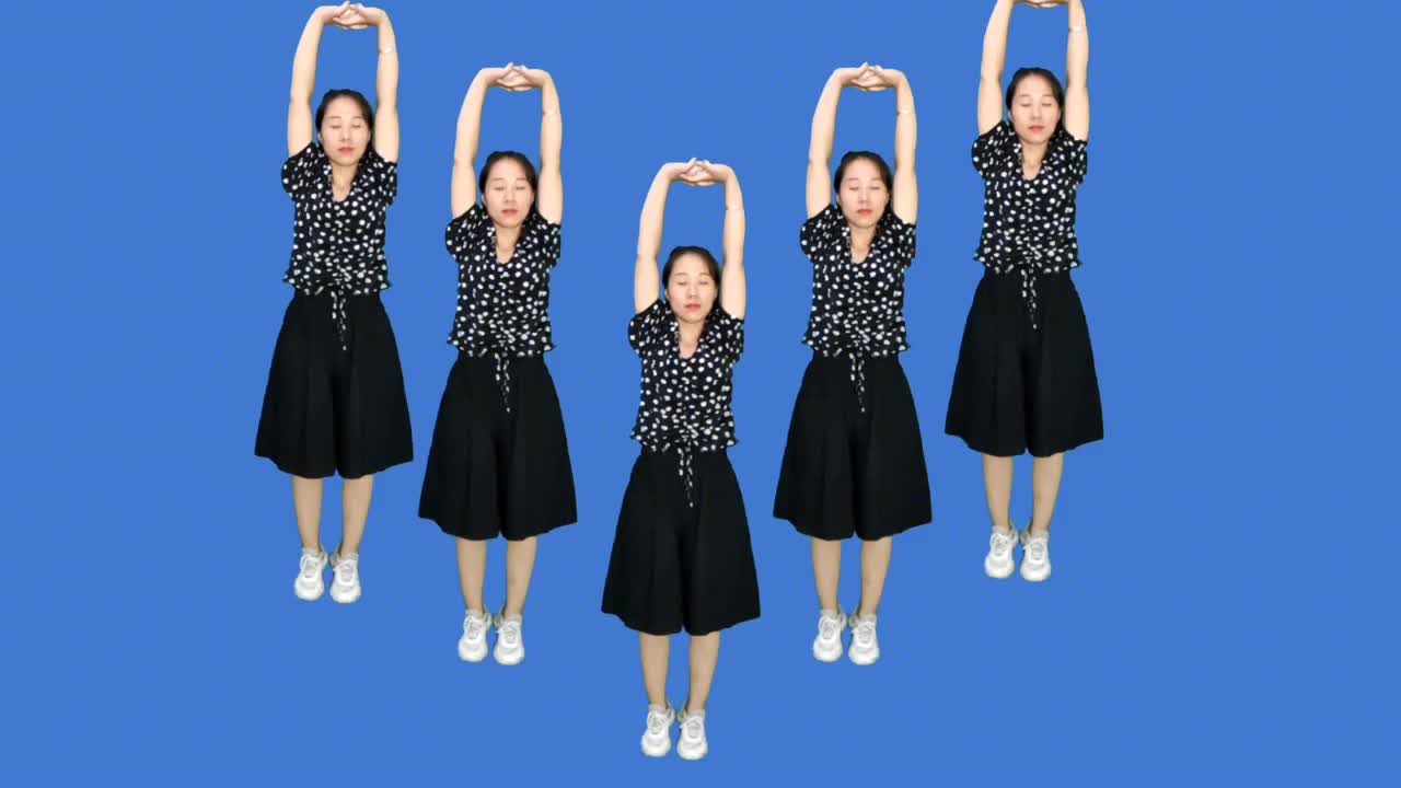 简单好学健身操广场舞,适合中老年锻炼,拉伸筋骨改善腰酸背痛