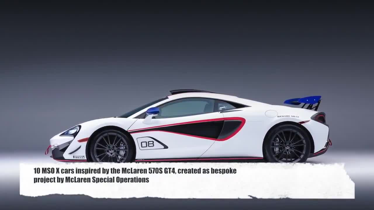 独特的麦克拉伦msox灵感来自迈凯轮570gt4