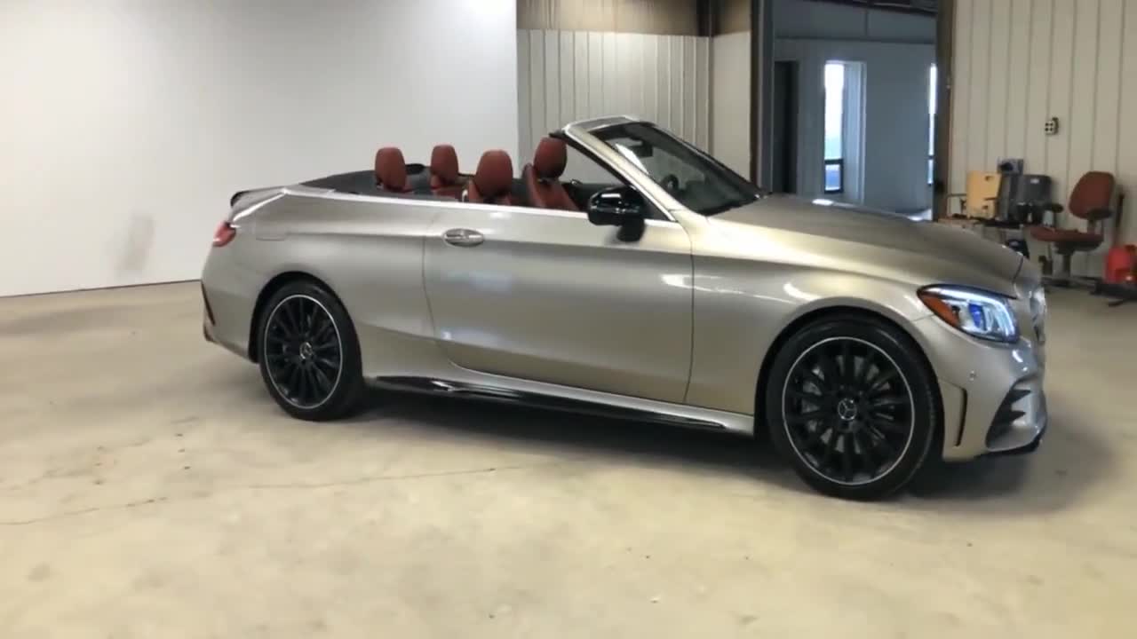 动感拉风,内外展示新款奔驰c43amg敞篷轿跑车