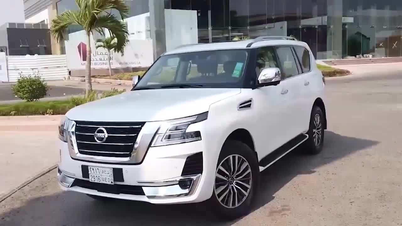 2021款日产途乐顶配版全方位展示,按下钥匙坐进第三排,心动了