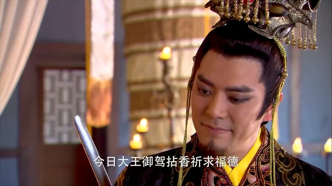 封神英雄榜:纣王在庙里亵渎女娲,女娲一气之下竟派妲己惩罚纣王