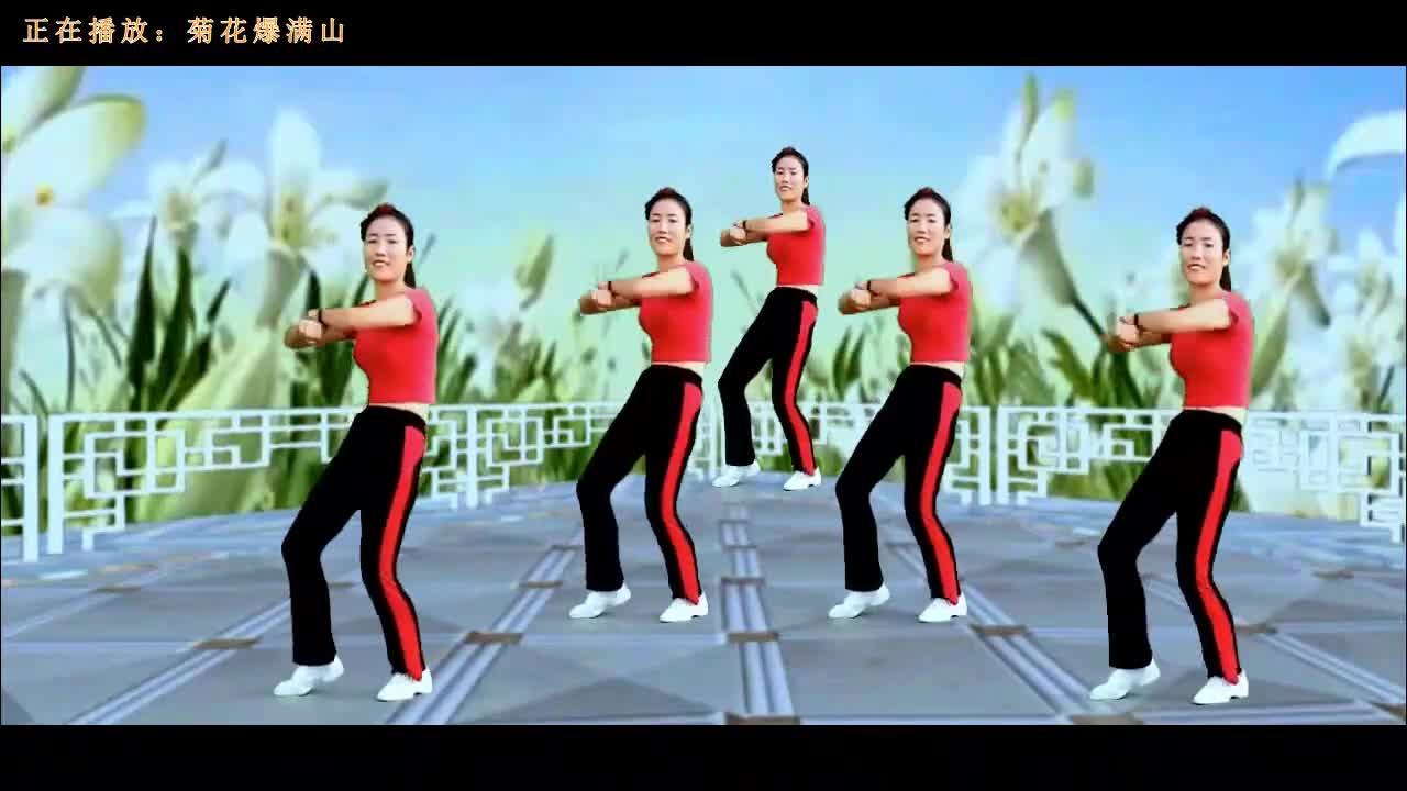 动感广场舞《菊花爆满山》《漂亮的姑娘就要嫁人啦》