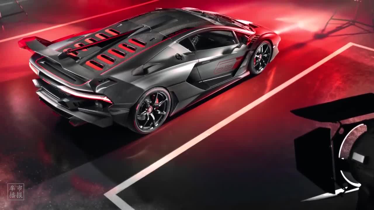 770匹马力兰博基尼sc18