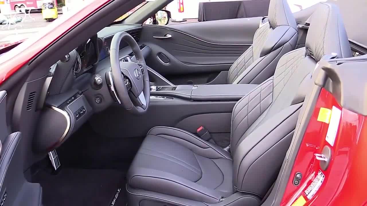 lc500敞篷版的内饰就这样的