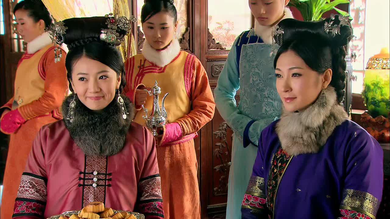 山河恋哲哲姑姑被刁难大玉儿机智救场怼得福晋们无话可说