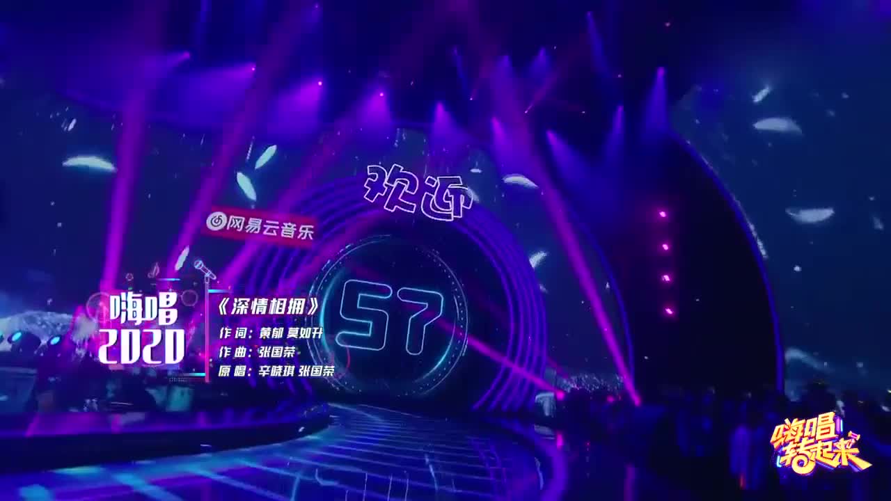 嗨唱轉起來辛曉琪的現場演唱深情相擁和領悟太好聽了