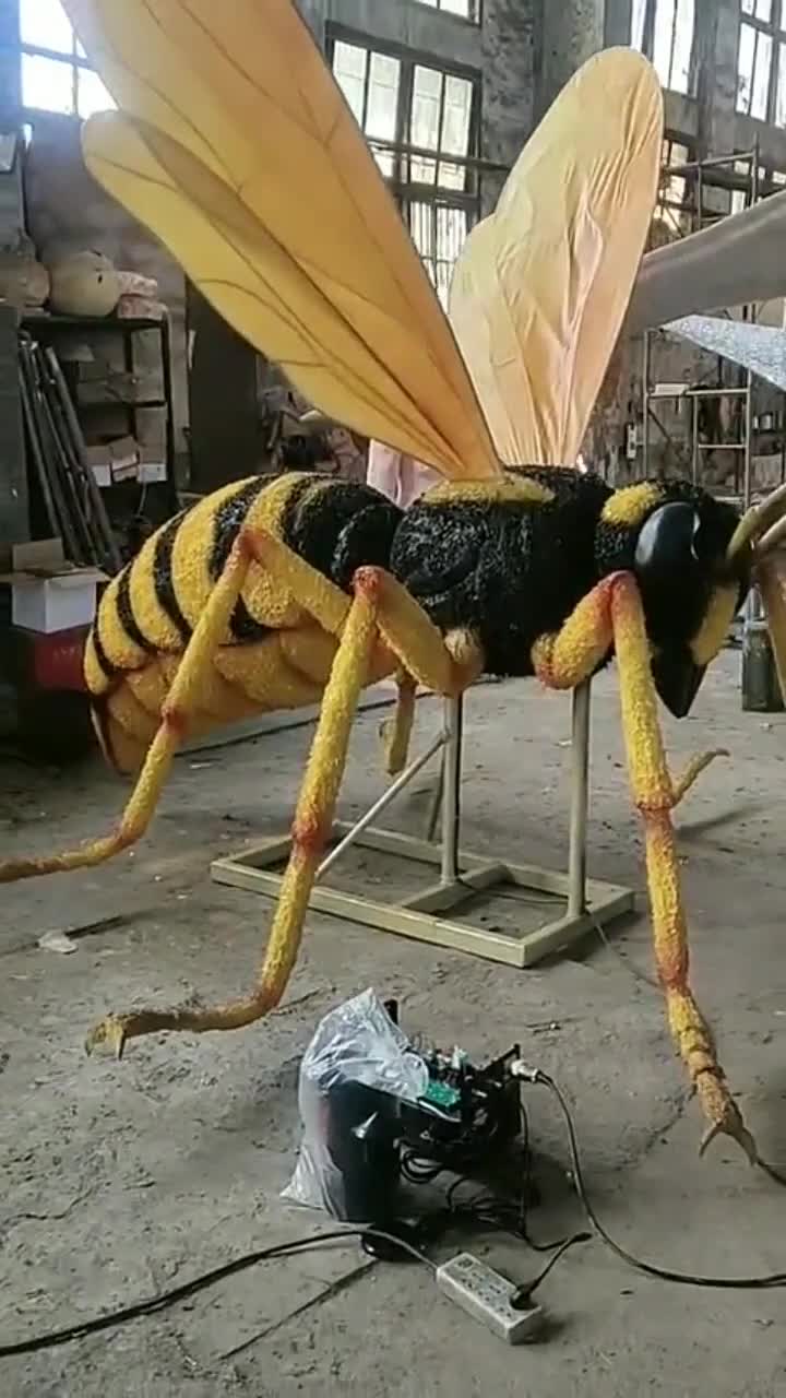 超级巨无霸蜜蜂,不仔细看的话,都不知道这蜜蜂是真是假