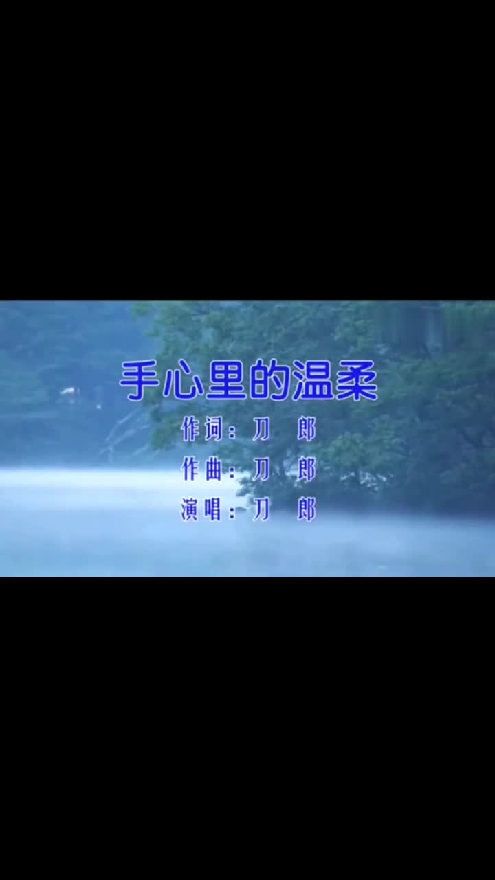 刀郎这首《手心里的温柔》经典歌曲,令人意犹未尽