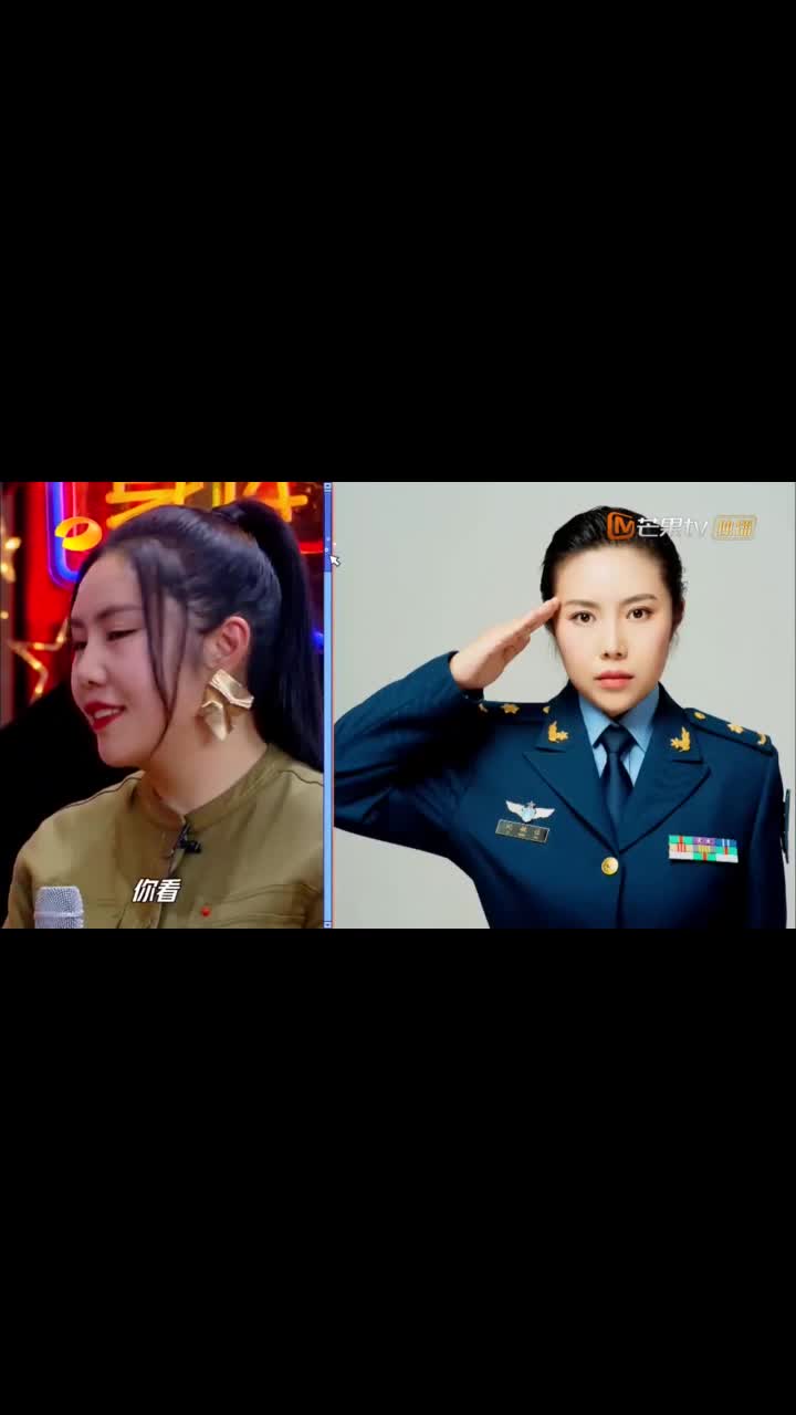 天天向上:纪敏佳凭自己的努力入伍空政文工团,英姿飒爽
