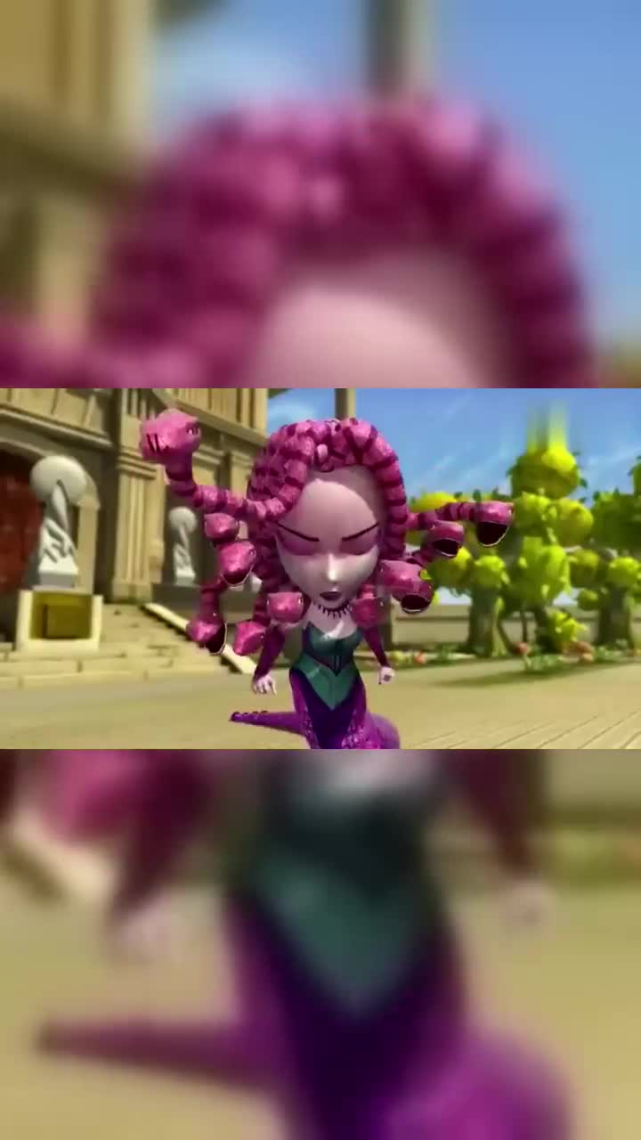 猪猪侠美杜莎的头发不仅只是普通的头发还能用来攻击